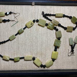 Sterling silver and Spiritual stones set